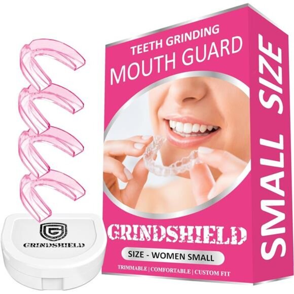 Small Mouth Guard for Women – Comfortable, Custom Fit, Non-Bulky, Moldable - Picture 1 of 7